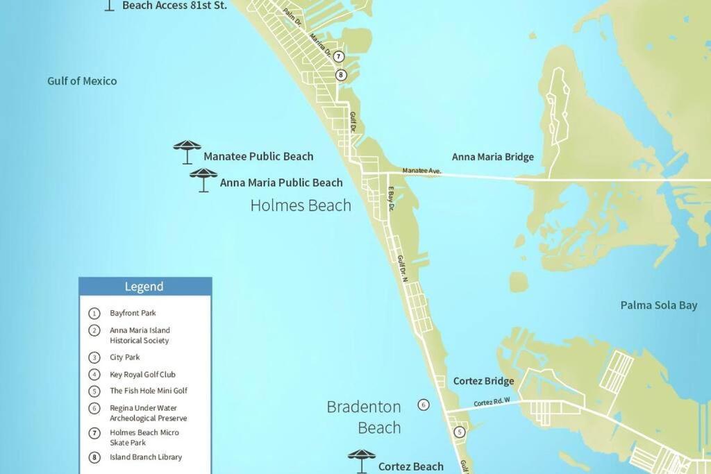Waterview Oasis Retreat, Minutes To Anna Maria Island And Img Lägenhet Bradenton Exteriör bild